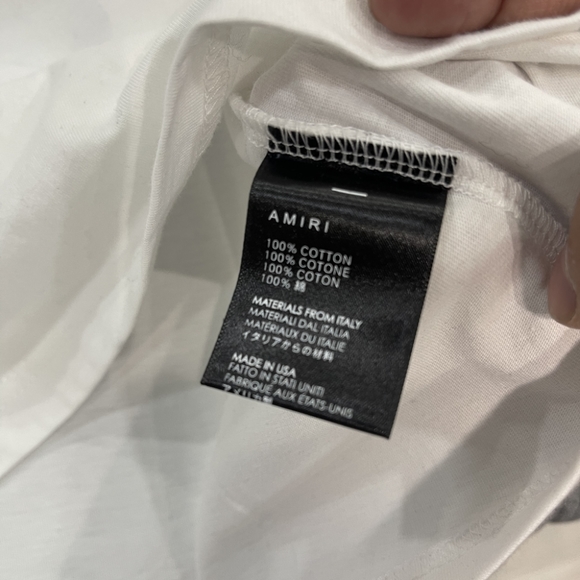 Amiri tee t-shirt - Picture 5 of 8